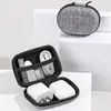 Bolsa de armazenamento de cabo de dados multifuncional, universal para fone de ouvido, cabo de dados, disco rígido, carregador, bolsa de armazenamento de capa protetora, portátil