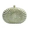Bolso de Perlas de Alta Gama para Vestir de Noche, Bolso de Mano de Nicho para Mujer, Clutch Elegante Redondo para Qipao, Bolso de Mano para Vestido Estilo Socialité