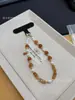 Cristal de Cabello Negro Amatista Natural Aventurina Amazonita Qiaoen para Atraer Riqueza, Regalo para Ancianos, Regalo para Mejores Amigas, Cadena para Teléfono Móvil al por Mayor