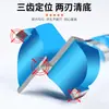 Broca alargada para madera Hanfu con rosca hexagonal, expansor de agujero para cerradura de puerta circular de grado industrial, broca para carpintería de 6.35 mm para taladrar agujeros