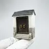Modelo de Escena Pizarra Pasos de Piedra Camino Mini Piedra para Pisos Edificio Mesa de Arena Camino Pizarra Miniatura Modelo Otros