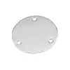 Suporte de Tubo Aço Inoxidável 304 com Base Grampo Fixador de Tubo de Água na Parede Suporte de Fixação de Tubo Suporte de Parede