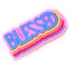 Nueva Serie de Frases Pequeñas Parche Adhesivo Suave de PVC Decoración para Funda de Teléfono Móvil Insignia Broche Decorativo Accesorios DIY Decoraciones
