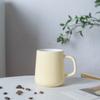 Caneca de cerâmica para casa estilo nórdico rede vermelha ins criativa com tampa e colher copo de água caixa de presente caneca de café simples