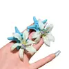 Cosas Florales de Principios de Verano~ Estilo Vacacional Pinza para el Pelo de Estrella de Mar Amarilla Pasador de Flor para Mujeres Nuevo Modelo 2026 Accesorio para el Cabello para Fotos en la Playa