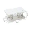 Caja de Pañuelos con Resorte Incorporado, Soporte de Resorte Ajustable Automático Creativo, Caja de Pañuelos Popular, Estilo ins, Artefacto de Un Tirón hasta el Fondo
