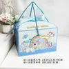 Caja de Regalo para Bebé de Un Año Caja de Regalo Compañero de Luna Llena Fiesta de Cumpleaños Portátil Dibujos Animados Caja de Empaque de Dulces Mayoreo