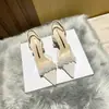 Sandalias Baotou para mujer, nueva colección primavera/verano 2026, tacones bajos blancos de punta fina transparentes estilo francés, tacones de aguja, zapatos de vestir