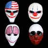 Máscara de Halloween Temática del Juego Payday 2 Serie Harvest Day 2 Atrezzo de Disfraz de Rol de Anciano
