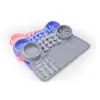 Tapete de silicone para animais de estimação direto da fábrica, tapete de silicone para comida lenta de cães e gatos, flexível e resistente a mordidas