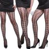 Medias Europeas y Americanas de Verano de Red Calada Moda Niñas Sexy Patrón Jacquard Encaje Calado Retro Versátil