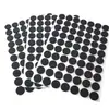 Almohadillas de Goma Absorbentes de Impacto Anticolisión de Espuma EVA para Electrodomésticos, Mesas, Sillas, Muebles, Silenciosas, Antideslizantes, Autoadhesivas, Almohadillas Negras de Esponja para Pies con Adhesivo Posterior