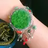 Collares de Borlas Estilo Étnico Retro de Moda, Versátiles y Únicos, Varios Collares de Jade y Adornos para el Cuello, Personalizables con Fotos y Muestras