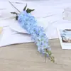 Flores artificiais Delphinium 1,2m Dafeiyan flores artificiais de casamento materiais de decoração para cena de salão de casamento arte floral
