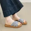 Sandalias Planas Estilo Francés para Mujer, Súper Populares para Usar en Verano, Nuevo Modelo 2026, Antideslizantes, Cómodas para Mujeres Embarazadas, Chanclas de Playa