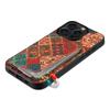Funda Adecuada para Teléfono Móvil Iphone18Promax, Samsung S26Ultra con Ranura para Tarjeta, Tapa Trasera de Madera Blanda con Patrón Irregular