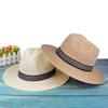 Sombrero de Sol para Hombre Sombrero de Protección Solar Nuevo para Exteriores Transpirable Ala Ancha Pesca para Personas de Mediana Edad y Mayores Granjero Obra de Construcción Sombrero de Paja
