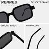 Nuevas Gafas de Sol Vintage de Caja para Niños Gafas de Sol Transfronterizas Europeas y Americanas de Moda Estilo Coreano Gafas de Sol para Niños y Niñas