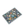 Tapete de entrada de terciopelo cristal de flores frescas de generación temu transfronterizo, tapete para puerta de entrada, resistente al polvo, resistente a la suciedad, fácil de cuidar