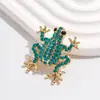 Moda Nova Europeia e Americana Broche Série Animal Inseto Cravejado de Diamantes Feminino Elegante Corsage Acessórios de Alfinete para Roupas
