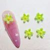 Primavera y Verano Más Vendidos Dulces y Sencillos Flor de Cinco Pétalos Arte de Uñas Pendientes Versátiles Pasadores de Pelo Uñas Portátiles Accesorios DIY Venta al por Mayor