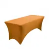 Fundas de mesa elásticas hechas a medida, manteles de alta gama para hoteles y restaurantes, decoraciones para bodas y banquetes, fundas de mesa rectangulares gruesas y cubiertas para barras de bar