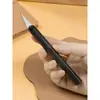 Cuchillo de corte de papel hecho a mano cuchillo hecho a mano cuchillo de corte cuchillo utilitario octagonal hoja cuchillo de tallado tamaño pequeño cuchillo para agenda sello de goma mini cuchillo para agenda