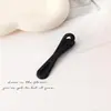 Serie Minimalista Negra Pinzas Laterales Pinzas de Pato Pinzas para Raíz del Cabello Accesorios al por Mayor Pinzas Metálicas para el Cabello Accesorios de Pasador Adornos para el Cabello