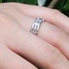 Anillo wish AliExpress superventas estilo punk europeo y americano joyería de cobre moda anillo para hombre superventas transfronterizo