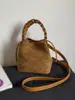Bolsa de cubo retro de alta gama para comercio exterior, nueva para mujer 2025, bolso cruzado casual coreano, minibolso súper popular