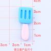 Fosco multi-colorido utensílios de cozinha desenho animado artesanal diy creme gel grampo de cabelo geladeira adesivo material jóias resina acessórios atacado