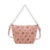 Bolsa Quadrada Pequena Casual Estilo Coreano 2025 Verão Novo Estilo da Moda Bolsa Transversal Portátil Textura Bolsa de Ombro para Trabalho