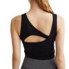 Chaleco de yoga de comercio exterior transfronterizo, espalda irregular y hermosa con almohadilla para el pecho, secado rápido, deportivo, fitness, running, a prueba de golpes.