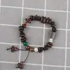 Pulseras de Granos de Café Naturales Reales de Amazon DIY para Novias y Parejas, Pulseras Tejidas de Granos de Café de Nicho al por Mayor