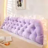 Cojín de Cabecera Bolsa Suave Almohada de Cama Dormitorio Lectura Grande Cojín de Respaldo Almohada Niñas Dormir Sofá Protector de Cintura Venta al por Mayor