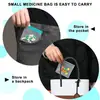Bolsas ecológicas de EVA para pastillas en stock, Bolsas transparentes de EVA con cierre automático para joyería, Bolsas de almacenamiento con cremallera para joyería y granos de café
