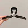 Grampo de Cabelo Elegante de Acrílico Formato Tubarão Grande Pegador para Mulheres com Acessórios de Cabelo de Luxo Adequado para Volume de Cabelo na Parte de Trás da Cabeça