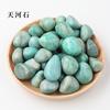 Piedra rodante de cristal Donghai, cristal blanco, cristal rosa, jaspe rojo, lapislázuli, obsidiana de raya azul, citrino Dongling verde