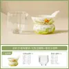 Juego de Té Factory Flower Whisper Cerámica Kung Fu Juego de Té Gama Alta Gaiwan Blanco Mineral Tetera Personal y Taza de Degustación