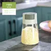 Tarro Cuantitativo para Condimentos de Cocina, Botella de Control de Sal Tipo Prensa, Caja de Condimentos para el Hogar, Tarro de Sal Sellado a Prueba de Humedad, Botella de Condimento de Sal MSG
