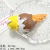 Cono de helado de simulación grande de verano fresco accesorios de resina para refrigerador carcasa de teléfono para refrigerador venta al por mayor