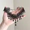 Collar de Borla con Cuentas de Encaje de Gama Alta Estilo Europeo y Americano Lujo Ligero Nicho Cadena para Clavícula 2026 Nuevo Collar Gargantilla