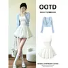 Vestido preto tomara-que-caia estilo bud, curto para mulheres, requintado e delicado, vestido de alta costura Berkeley, conjunto de pretinho básico