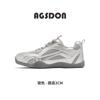 Zapatillas Deportivas Casuales Planas Blancas Retro de Entrenamiento Aleman Color Plata Augusden para Mujer 2026 Nuevo Verano Suela Gruesa