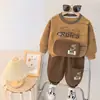 Conjunto de Ropa de Otoño para Niños 2026, Ropa de Primavera y Otoño para Bebés, Sudadera Infantil con Bolsillo Grande, Conjunto de Dos Piezas para Bebé, Moda al por Mayor