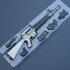 Jesus escape e arma de campo de batalha pacífico M24 AKM M416 98K AWM modelo de arma chaveiro de pele