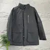 Putian Alta Versión Primera Generación Logo Grande Ropa de Trabajo Segunda Generación Parka Chaqueta de Plumas Cuello Grande de Piel Tercera Generación Traje de Esquí Chaqueta Mediana Larga