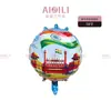 Diadema Decorativa de Globo con Cabeza de Bandera India Nacional Nueva, Palo de Tirar Bandera, Palo de Mano, Globo de Película de Aluminio con Bandera Nacional