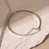 Anillo de Brazo Abierto con Diseño de Flor de Serpiente Hueca Transfronterizo Europeo y Americano Pulsera de Tendencia de Moda Pulsera Exagerada de Gama Alta para Mujeres