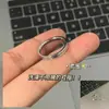 Exquisito anillo de alta gama estilo celebridad de internet para mujer, versión coreana nuevo modelo 2026, anillo para dedo índice con lazo, anillo liso simple y lindo